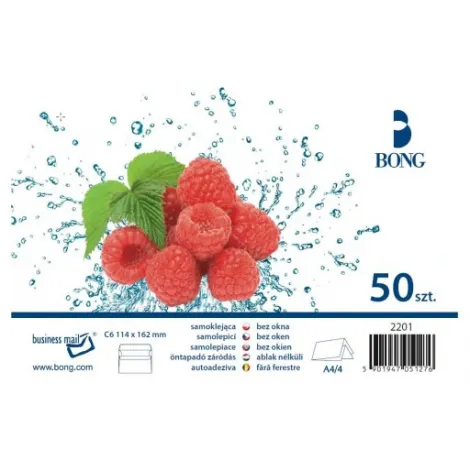 Koperty Bong C6 Białe NK 80g, 10szt